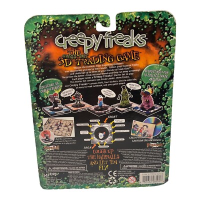 Creepy Freaks Starter Set The Gross Out 3D Trading Game & DVD
