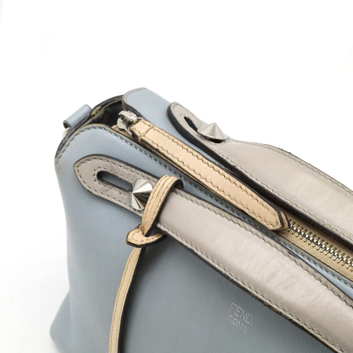FENDI BY THE WAY Medium Handbag 2WAY Shoulder Bag Leather FENDI BY THE WAY Medium Handbag 2WAY Shoulder Bag Leather