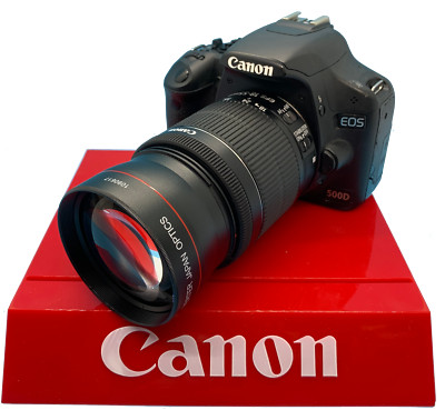 PRO Telephoto Zoom Lens FOR CANON DSLR REBEL EOS 1000D 20D T4I T5I AE1 SL1 10D 