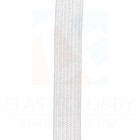 1/2" (13mm) Heavy White Knitted Elastic - Us Made