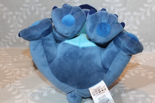 LILO & STITCH~ Disney Collection Blue STITCH 14" Sitting Smiling Plush Toy VGC - Picture 7 of 9