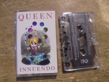 Queen Innuendo CASSETTE Tape 1991 Freddie Mercury tested