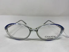 Chantal Occhiali Italy Mod P459 COL.S1388 51-16-135 Blue Eyeglasses Frame 3687