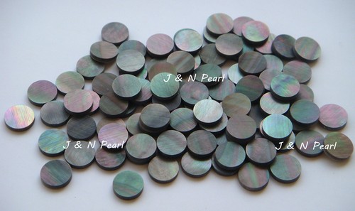 50+3pcs Free 6mm Black MOP Guitar Banjo Mandolin Fingerboard Position Inlay Dots - Picture 2 of 2