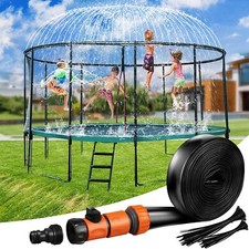 Prsildan Trampoline Water Sprinkler 39FT Trampoline Accessories Durable