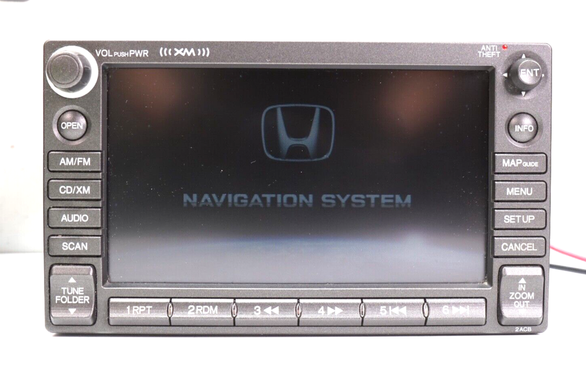 2010-2011 Honda Civic Hybrid Navigation Navi GPS CD Radio Head