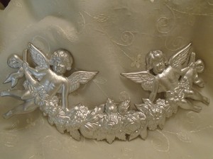Antique Rare German Dresden Ornament 1930 S Deeply Embossed Angel Cherub 14 Ebay