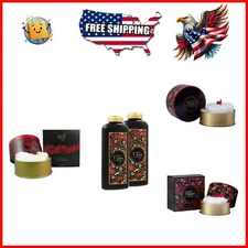 Moisture-Absorbing Talcum Powder with Classic Fragrance - Bundle of 5.3 & 2x7oz