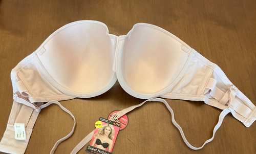 Sweet Nothings Maidenform Wear Convertible Strap T Shirt Wear 7 Ways Bra 40C NWT - Picture 2 of 3