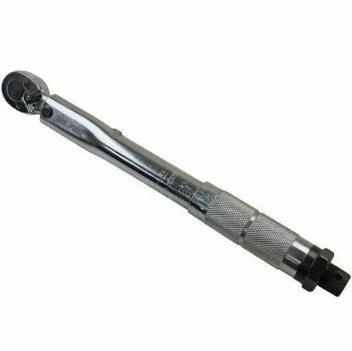 US Pro Tools 1/4" Drive Click Torque Wrench 5 - 25nm 6795