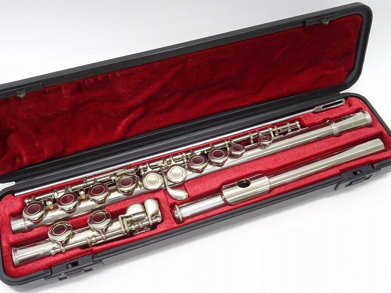 【 Nikkan YFL-211 フルート 】 本体 ケース付き Nikkan YFL-211 フルート 】 本体 ケース付き(2 Flutes used (8