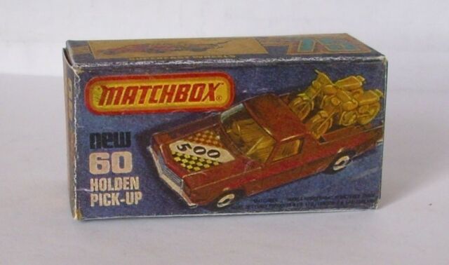 Repro Box Matchbox Superfast Nr.60 Holden Pick Up