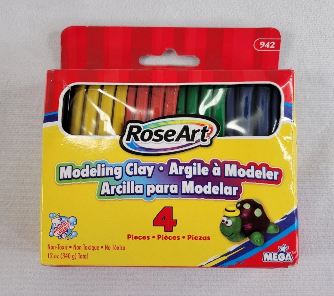 4 COLOR MODELING CLAY