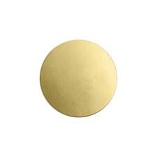 ImpressArt Circle, 7/8", Brass, Premium Stamping Blanks, 24 pc- Jewelry Making