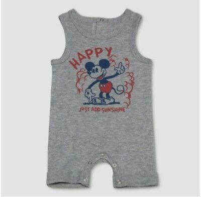 Disney Junk Food Baby Girls' Happy Just Ass Sun Shine Bodysuit - Size 3-6M