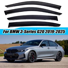 For BMW 3-Series G20 320i Sedan 2019-2025 Rain Guard Vent Deflector Window Visor