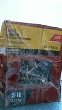ACE Bright Common Framing Nails 8d 2-1/2"   5Lbs   (52261)  FS 