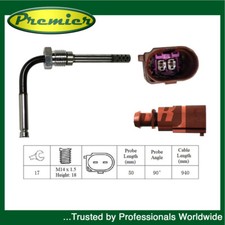 Sensore temperatura gas scarico Premier adatto per Audi Q7 VW Touareg 3.0 TDi #4