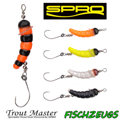 Spro Trout Master Hard Camola Spoon Forellenköder Bienenmaden Twist Wobbler 1,8g