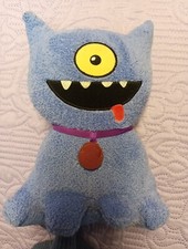 Ugly Doll Blue Ugly Dog Plush Monster Stuffed Animal Sounds Talking tested