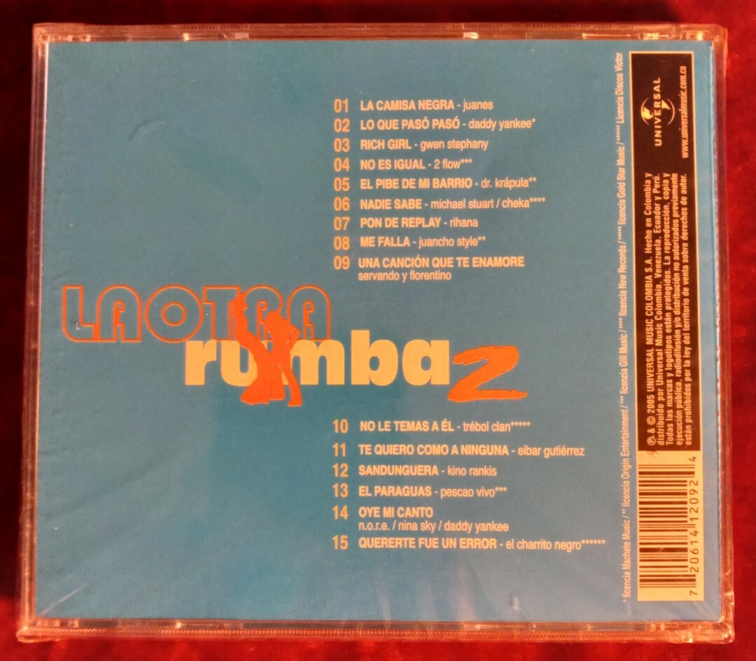 La Otra Rumba 2 (CD, 2005) Juanes, Daddy Yankee, Dr. Krapula