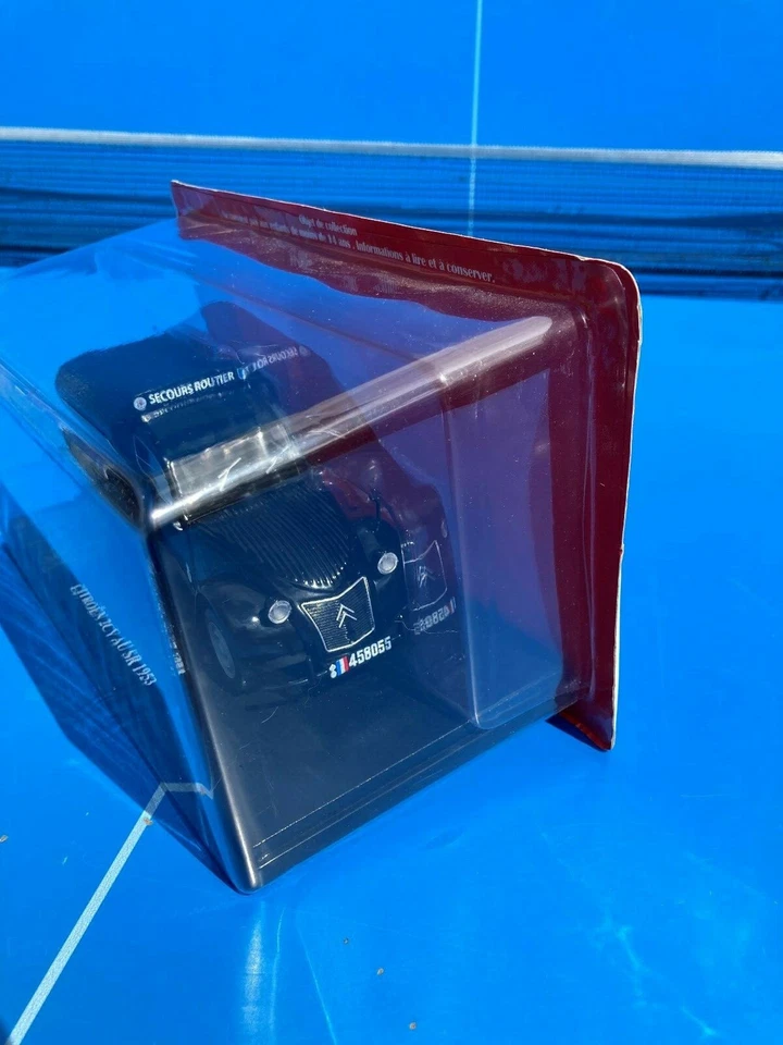 CITROEN 2CV AU SR 1953 SECOURS ROUTIER test Gendarmerie 1/24 HACHETTE N°2  - Photo 2/4