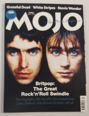 LIAM GALLAGHER MOJO MUSIC MAGAZINE #113 APRIL 2003 GRATEFUL DEAD COVER UK