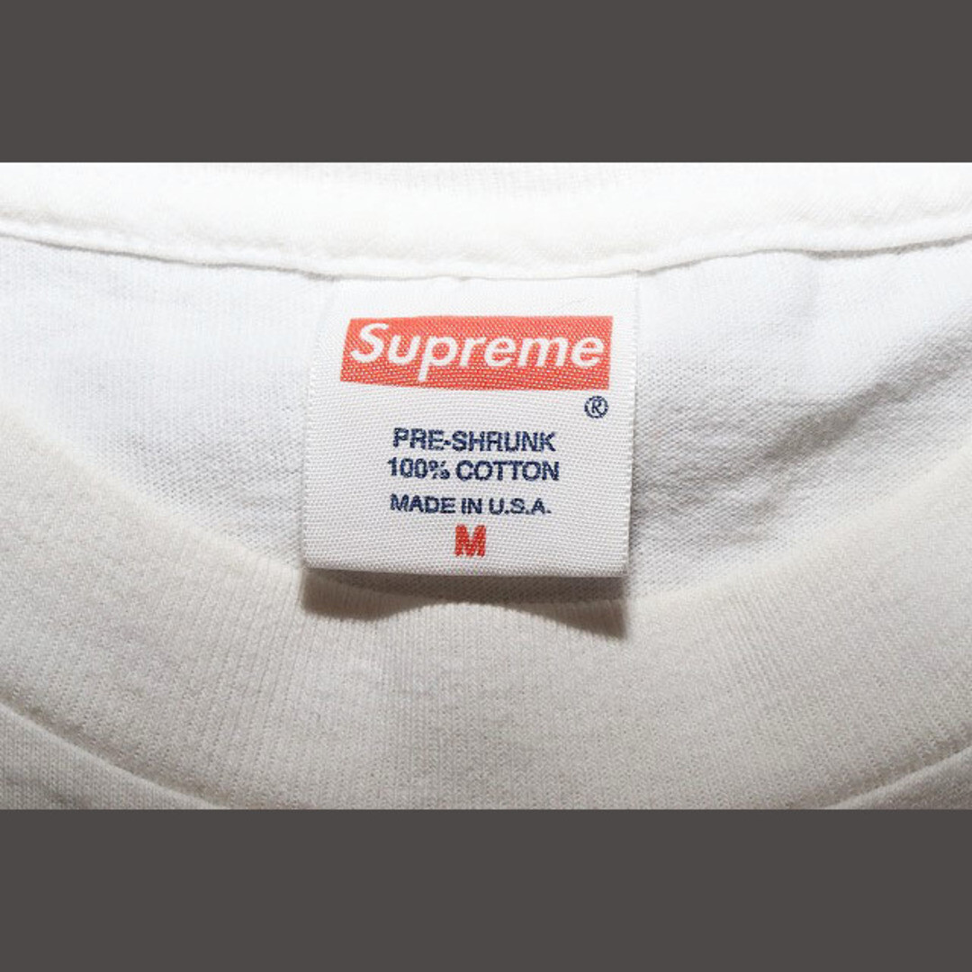 未使用 Supreme John Lydon Tee ホワイト 10aw Supreme シュプリーム 10AW John Lydon Book Vol.6 TEE ジョン