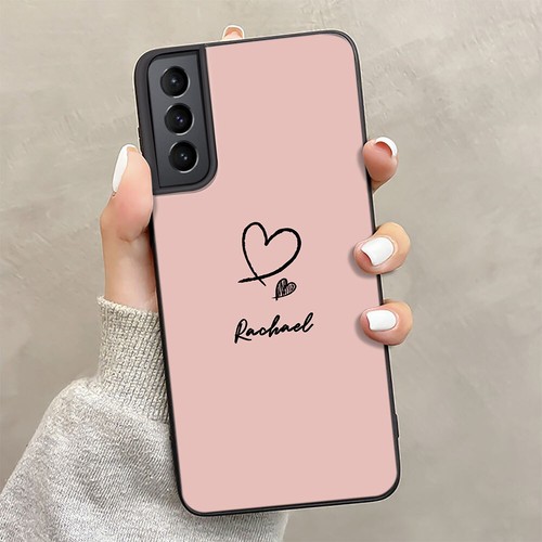 Personalised Phone Case For Samsung Galaxy S24 S23 S22 S21+ S20 S10 Heart Cover - Picture 85 of 102