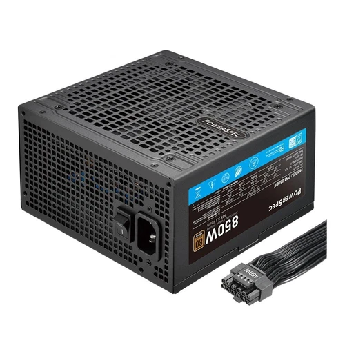 PowerSpec PS1 850BF 850 Watt 80 Plus Bronze ATX Non-Modular Power Supply