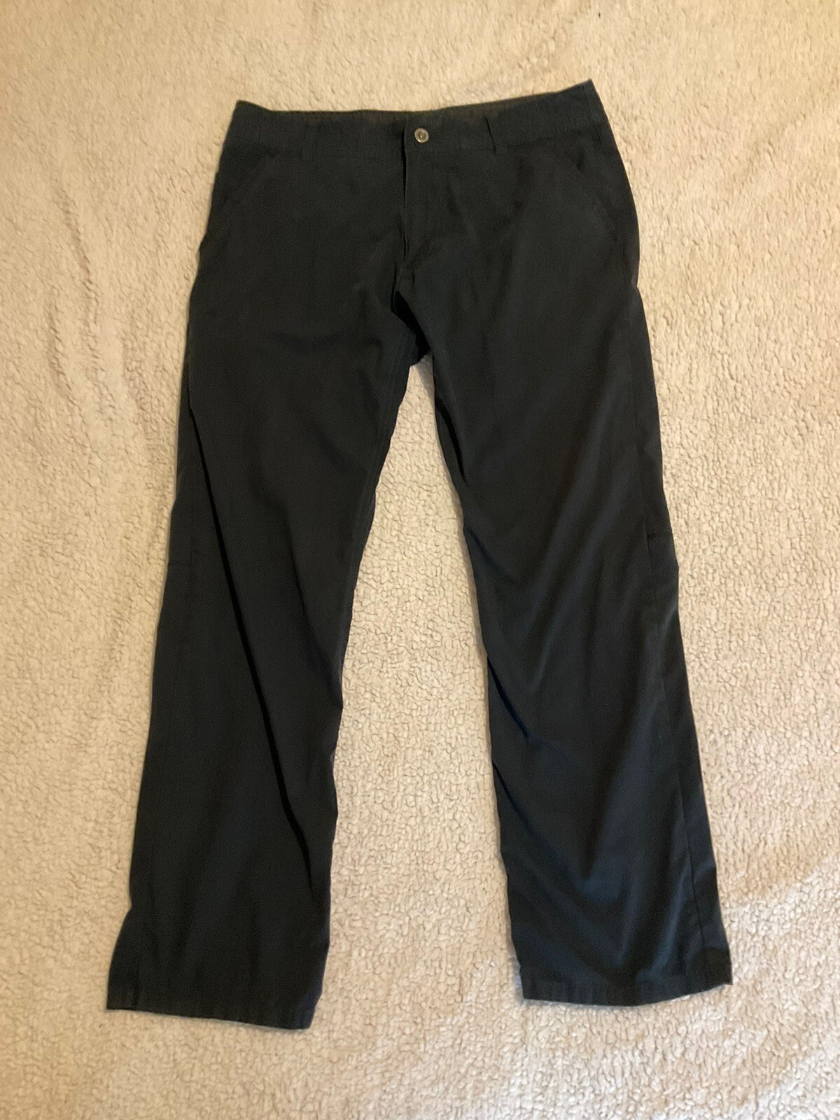 Kuhl Slax Ink Black Cotton Nylon Pants Size 36 x 32 Office Or Trail eBay