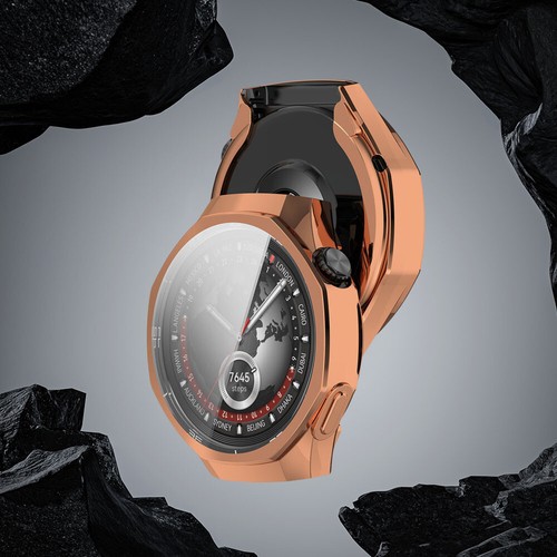 Custodia protettiva in TPU per paraurti per Huawei Watch GT5 Pro 46MM (oro rosa) - Zdjęcie 3 z 7