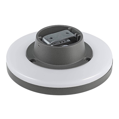 LED Außen-Wandleuchte in anthrazit, indirekte Beleuchtung für innen und außen - Bild 2 von 3