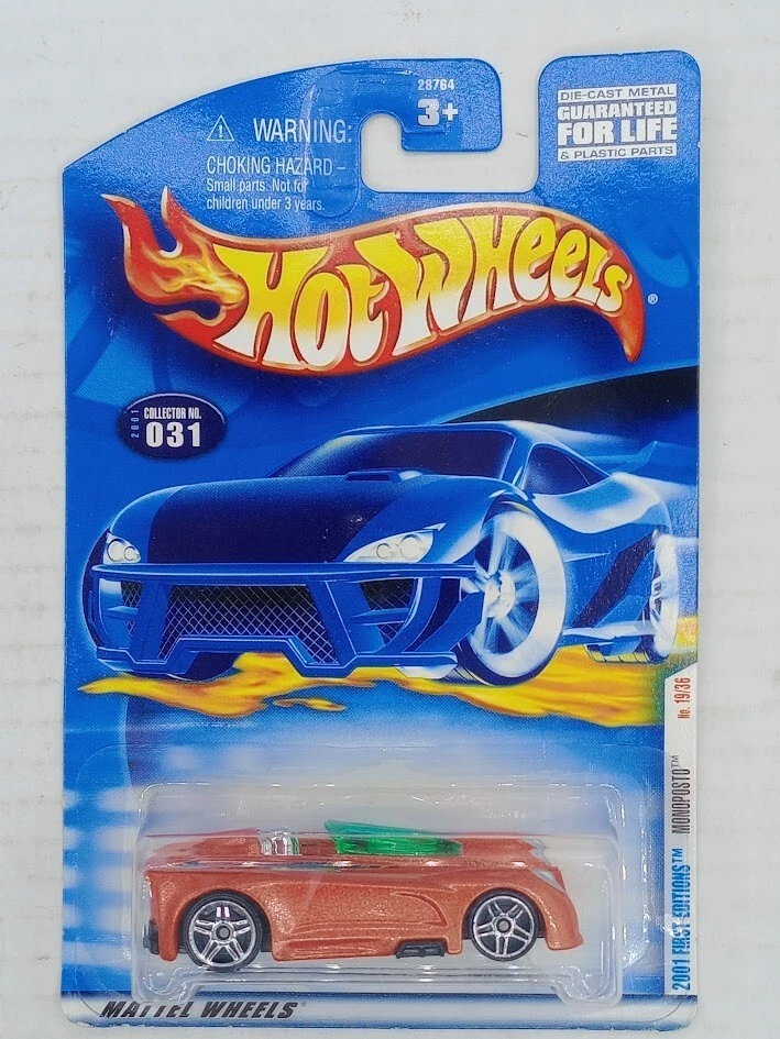 HOT WHEELS 2001 FIRST EDITIONS MONOPOSTO #031- 28764 - Image 2 of 3