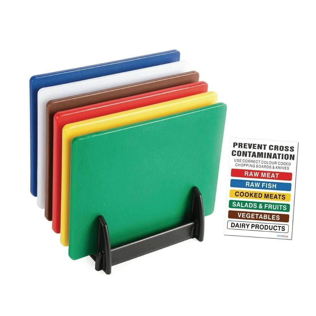 🔥Professional Catering Chopping Boards Colour Coded Cutting Board Choose  QTY