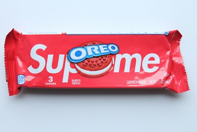 Supreme®/OREO Cookies ORDER IN HAND 1 Pack of 3 Cookies FREE