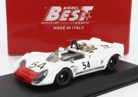 Best Model 1/43 Porsche Spider 6H Brands Hatch 1969 Mitter Modellino Statico