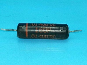 SPRAGUE BLACK BEAUTY .01 UF 400 V VOLT CAPACITOR GUITAR AMPLIFIER 160P