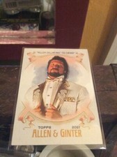 2021 Topps WWE Heritage Allen & Ginter Million Dollar Man Ted Dibiase 