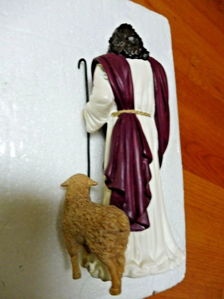 ASHTON DRAKE/TITUS TOMESCU HIJO DE DIOS, HIJO DEL HOMBRE "GUIANDO A SU REBAÑO" CON CERTIFICADO DE AUTENTICIDAD Foto 4 de 4