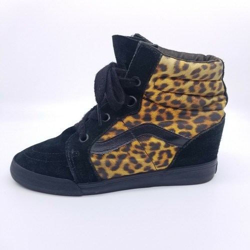 VANS Sk8-Hi Wedge Shoes Womens 9.5 