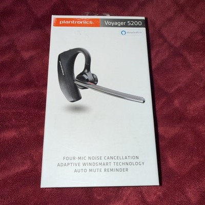 Plantronics Voyager 5200 Bluetooth Headset With Alexa And Noise Cancellation