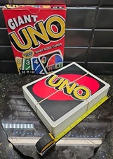 Giant Uno Game 36078 7.4×10.1" Cards Customizable 2015 Cardinal No Instructions 