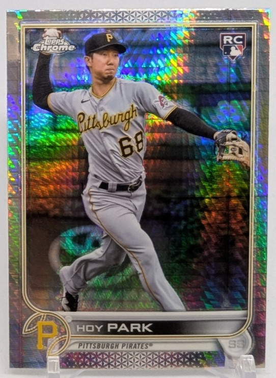 âš¾2022 Topps Chrome Hoy Park #32 Prism Refractor RC Rookie - Pittsburgh Piratesâš¾