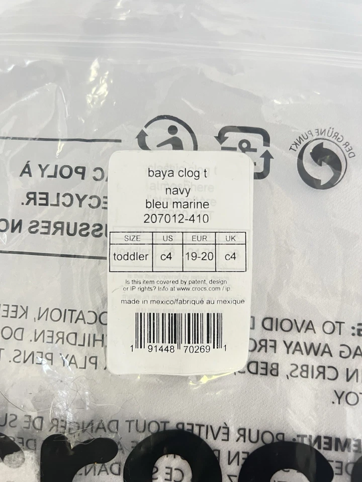 Crocs Toddler Unisex  Baya Clogs - Image 4 of 4