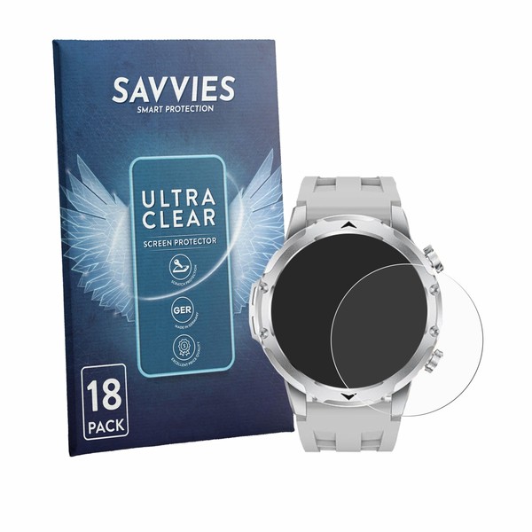 "18X Schutzfolie FüR Fitvigor Smartwatch 1.53\" Displayschutz"-image
