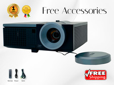 Refurbished Dell 4210X DLP Projector 3500 Lumens 2160p HDMI  1 Year Warranty   