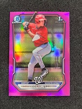 2026 Bowman Chrome 1st  Coy James Fuchsia Magenta Pink Refractor /199