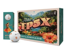 TaylorMade TP5x Pix Island Time Golf Balls 1 Dozen Limited Edition