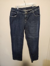 Rider By LEE Relaxed Fit Jeans Blue Denim Button Zip 5-Pocket Women's Plus Size